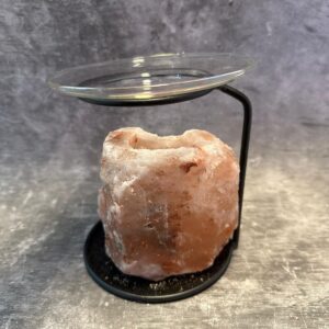 Salt candle burner