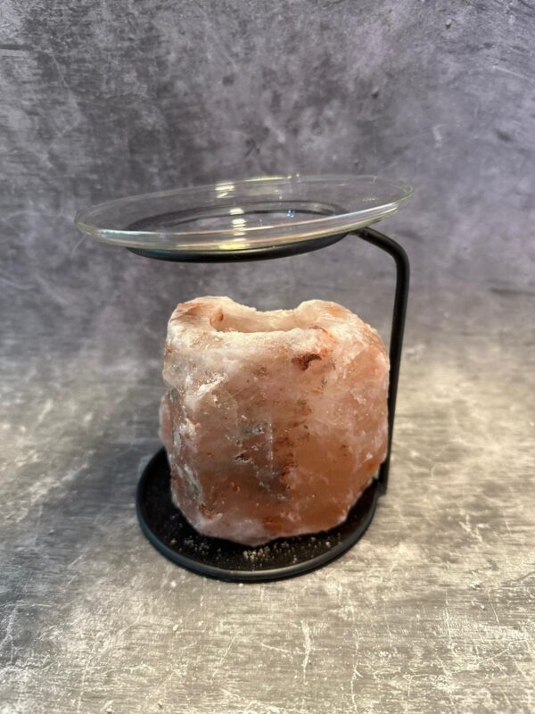 Salt candle burner